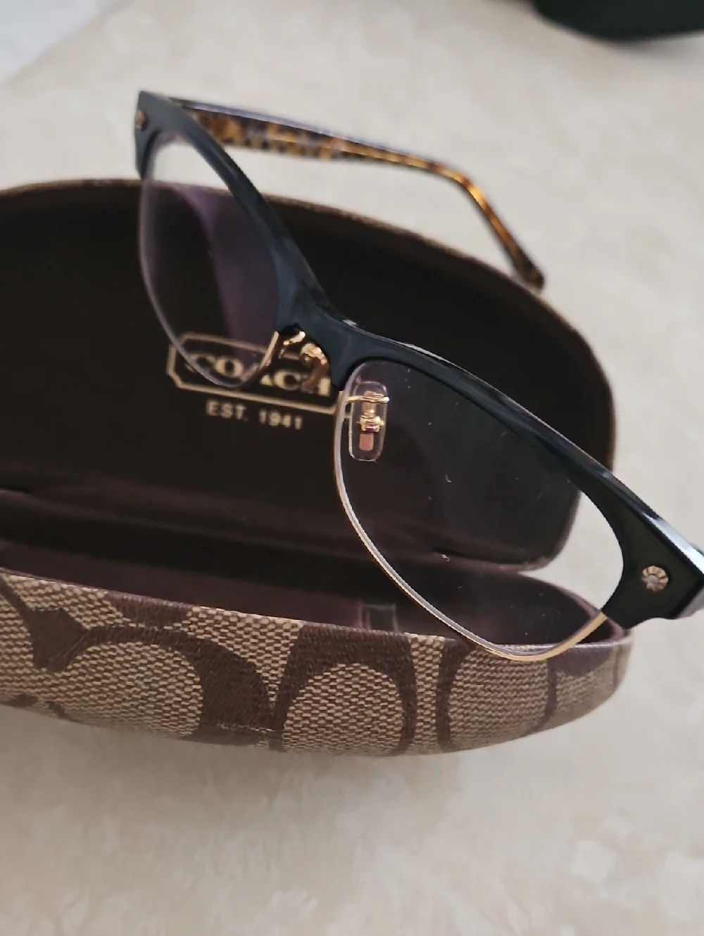 Coach women black